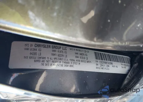 2015 Dodge Dart Sxt z USA, uszkodzony, nr VIN 1C3CDFBB9FD223906